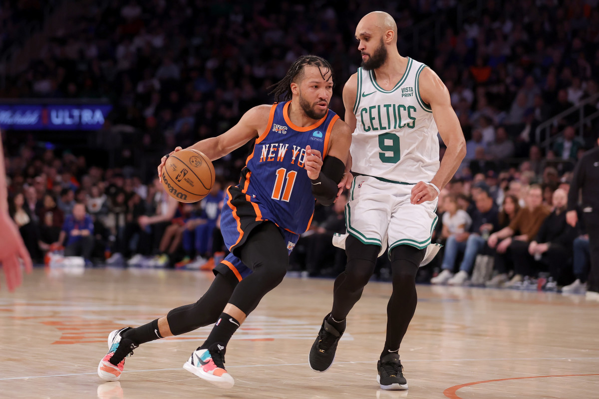 Jalen Brunson Derrick White Celtics